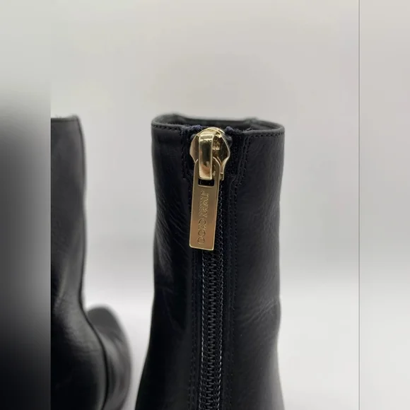 Jimmy Choo Designer Leather Ankle Boots Heel Women Sz 4.5